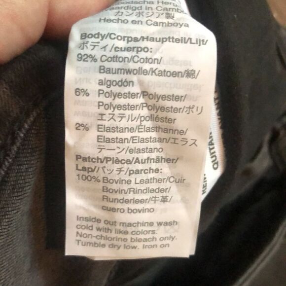 MADEWELL CURVY HIGH RISE SKINNY JEAN IN BLACK SEA- FADED GRAY WASH SIZE 24 - Picture 9 of 10